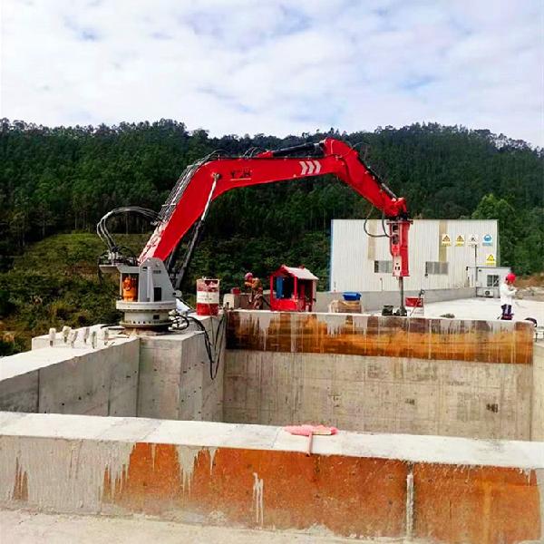 多功能固定式液壓機械臂