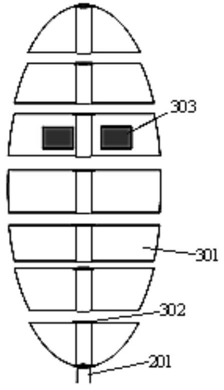用于深海采礦立管的組合式浮體及其采礦系統