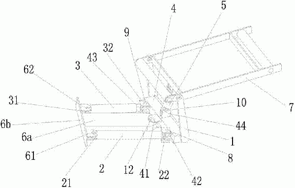 懸空式掘進機二運皮帶轉載機的制作方法