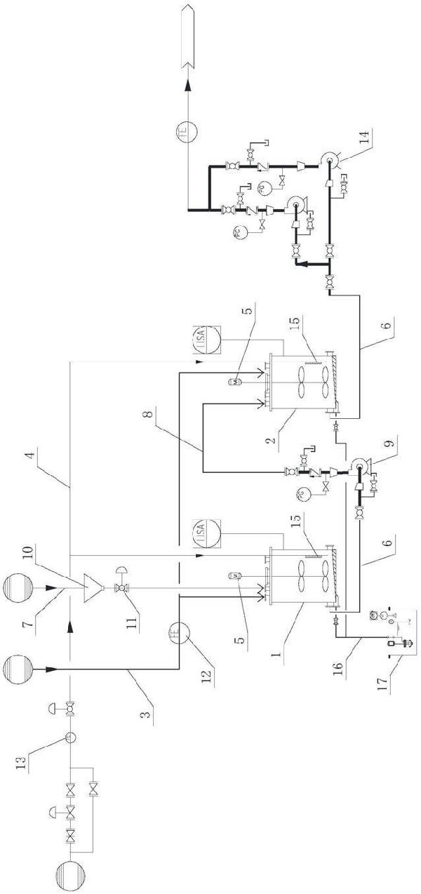 連續式片堿溶液制備裝置的制作方法