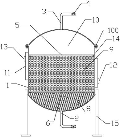 用于處理含油廢水的油水分離吸附罐的制作方法