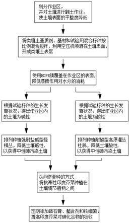 高原高背景砷污染土壤的修復治理方法與流程