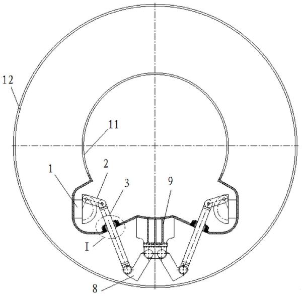 盾構機碎石裝置、盾體及盾構機的制作方法
