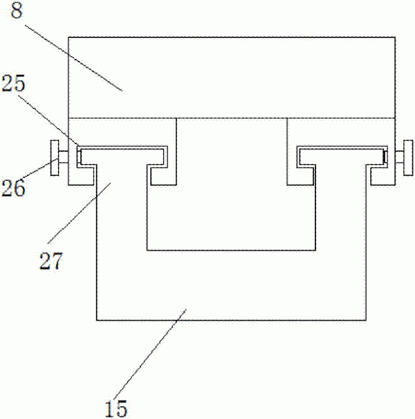 用于強力型反擊式破碎機的后箱蓋開閉機構的制作方法