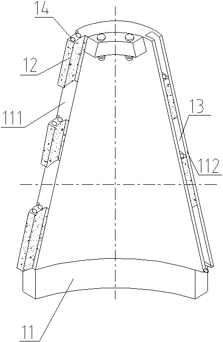 圓錐破碎機的動錐襯板的制作方法