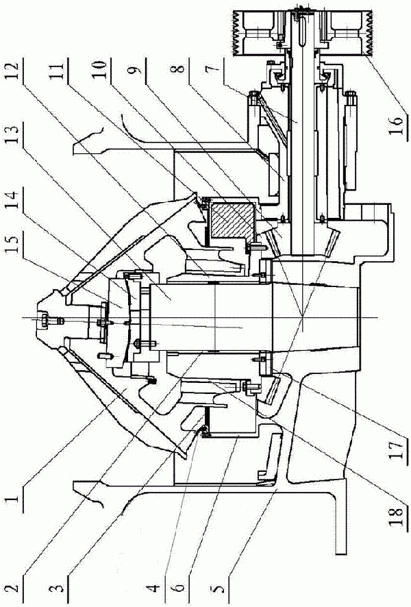 圓錐破碎機平衡圈結構的制作方法
