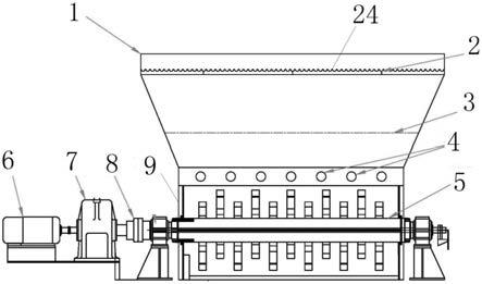 冶金系統燒結礦破碎機篦板的制作方法
