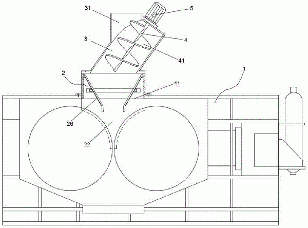 輥壓機喂料裝置的制作方法