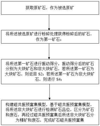 基于磁共振的礦物預富集方法與流程