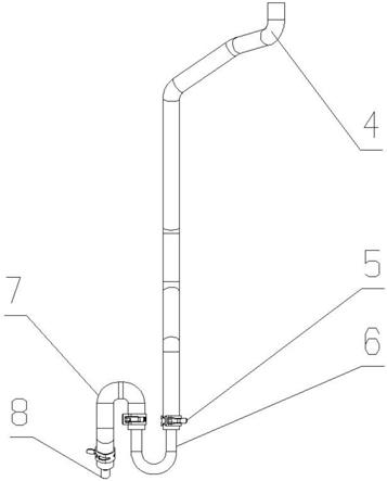 離心式油氣分離器U型回油結構的制作方法