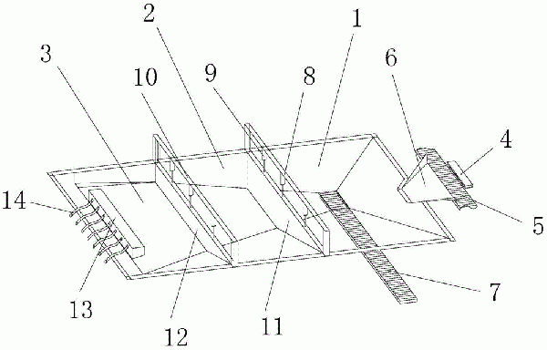 用于節能環保鋼渣淬水?；a線的水池的制作方法
