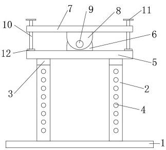 振動篩用電機架的制作方法
