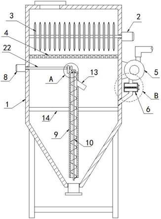 粉碎機用除塵裝置的制作方法