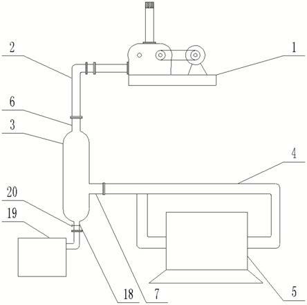 羅茨風機氣力吹料系統的制作方法