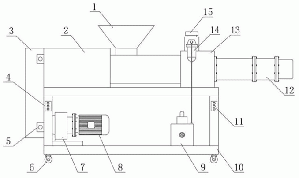 陶瓷泥料真空練泥機的制作方法