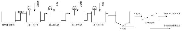 用于堿性高鈣廢水去除鈣離子的處理系統的制作方法
