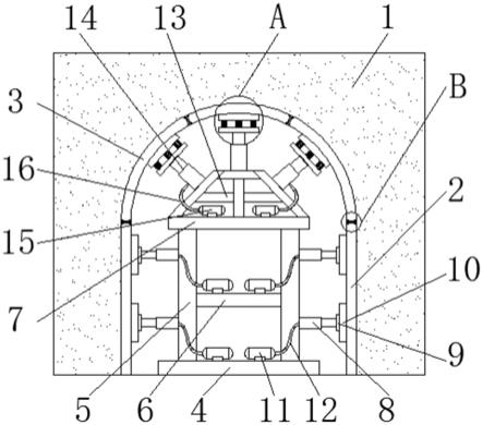 隧道液壓式預留洞室模板的制作方法