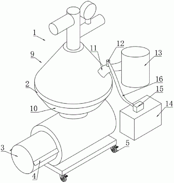 能快速停機拆卸的輕型碟式分離機