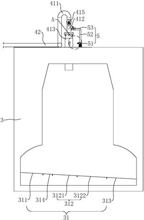 焚燒爐污泥回噴摻燒系統的制作方法