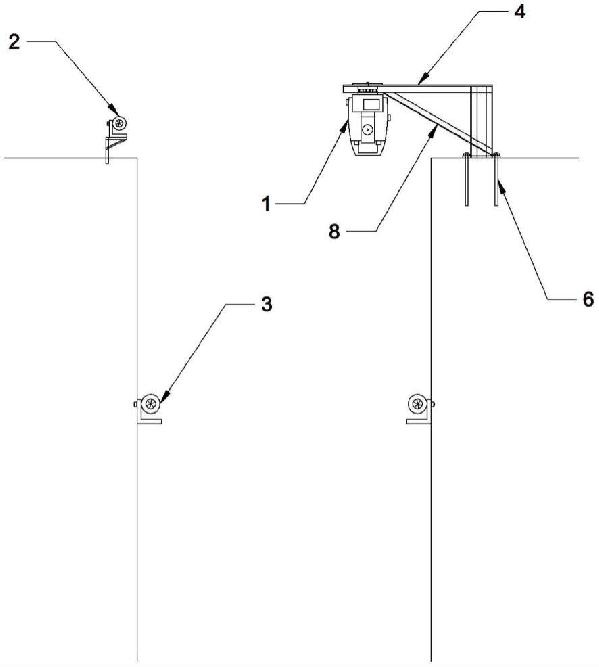 豎井收斂的監測裝置的制作方法