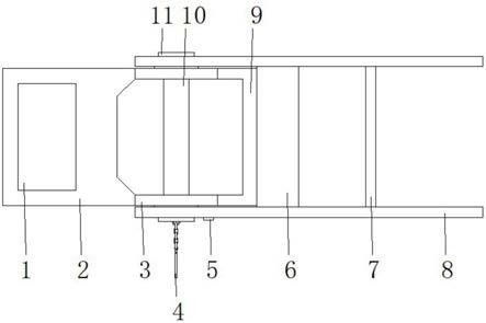 礦用可調節阻車器的制作方法