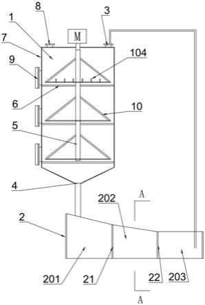 聚合氯化鋁凈水劑生產廢渣的處理系統的制作方法