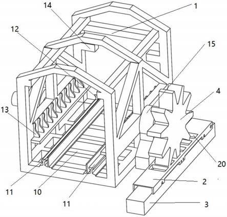 礦車自動翻轉裝置的制作方法