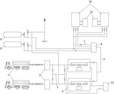 采用液壓活塞式氫氣壓縮機的固定式加氫站系統的制作方法