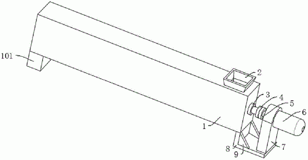 具有自吸進料組件的螺旋輸送機