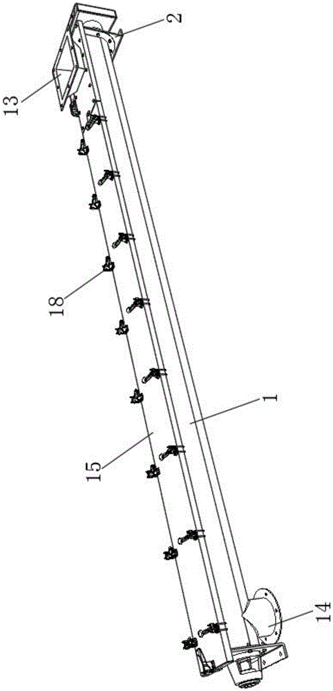 快開式鏈條傳動螺旋輸送機