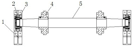 履帶鏈板輸送機驅動尾輪機構