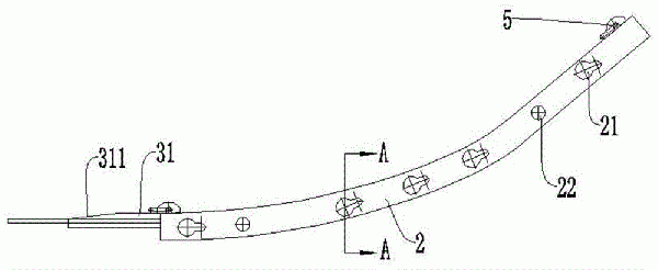 刮板輸送機及機尾活動翼板