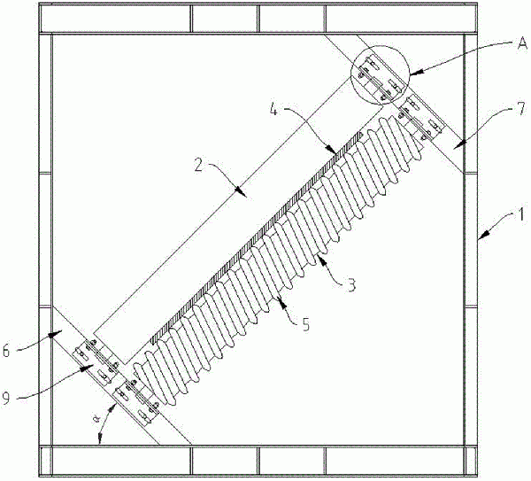翻帶裝置及帶式輸送機