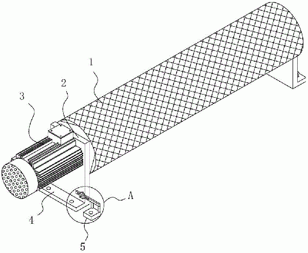 產品可旋轉的帶式輸送機用驅動結構