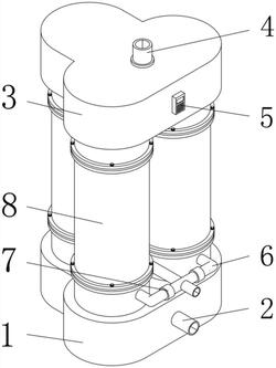 變頻離心冷水機組用立式油分離器