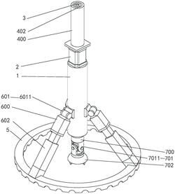 具有防斷桿機構的煤礦用氣動錨桿鉆機