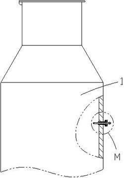 高含氟焚燒爐爐內溫度變送器安裝結構