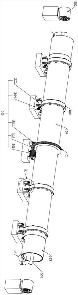 高冰鎳回轉窯焙燒段澆注施工設備及施工工藝