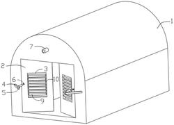 礦井通風風量調節機構