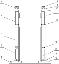 坑道鉆機錨固裝置及鉆機