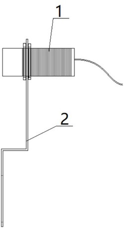 輸送帶松弛間接監測裝置及輸送機皮帶測松并張緊機構