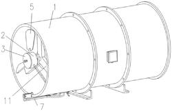 葉片可停機機械一次可調的礦用主通風機