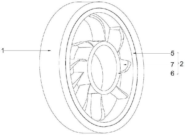 高效散熱風機葉輪