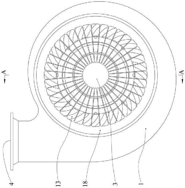 環保低噪聲減震交流離心風機