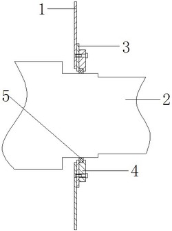 風機殼體與風機軸的密封結構