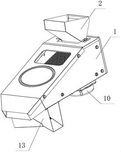 碾米機用碎米篩分振動篩機構