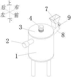 具有自動吸塵機構的磨粉機