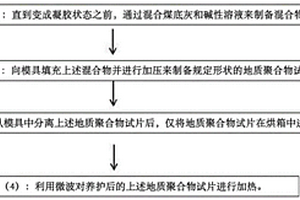 利用煤底灰的高抗壓強度的地質聚合物的制備方法