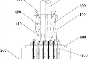 適用于巖石地質層的錨桿套筒式電桿基礎