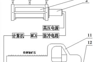 用于鈾礦石品位監測的探頭及裝置